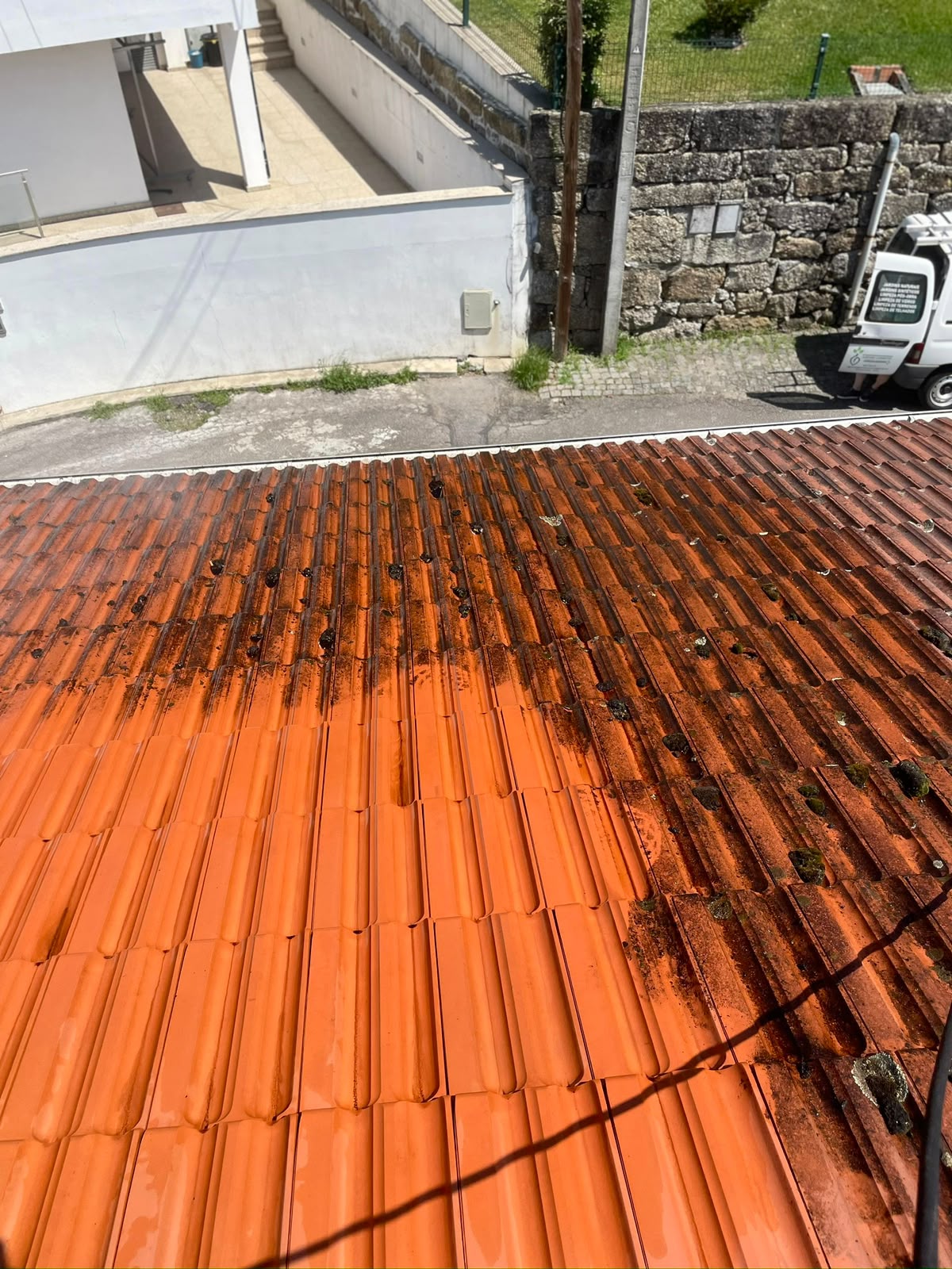 Limpeza de telhados — fotografia 5
